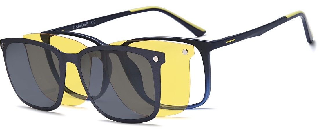 Lunettes De Soleil Dunlop Polarisées Miroir - Pour Conduite De Jour Et De Nuit - Vintage Avec étui