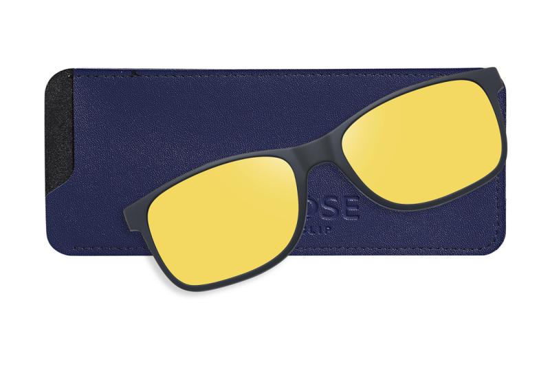 Clip magnétique jaune  Homme - Conduite de nuit - Ultem - OCP584_C1_CLIP_DRIVE - OSMOSE - Octika