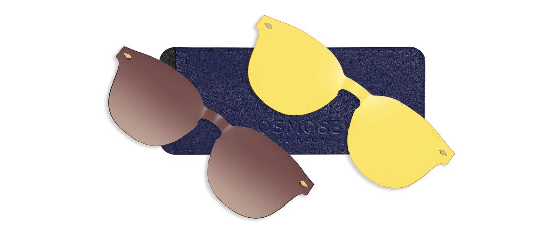 Lunette de vue Polar Clip  Mixte - Acétate + Clip magnétique solaire polarisé - OCP575_C4 - OSMOSE - Octika