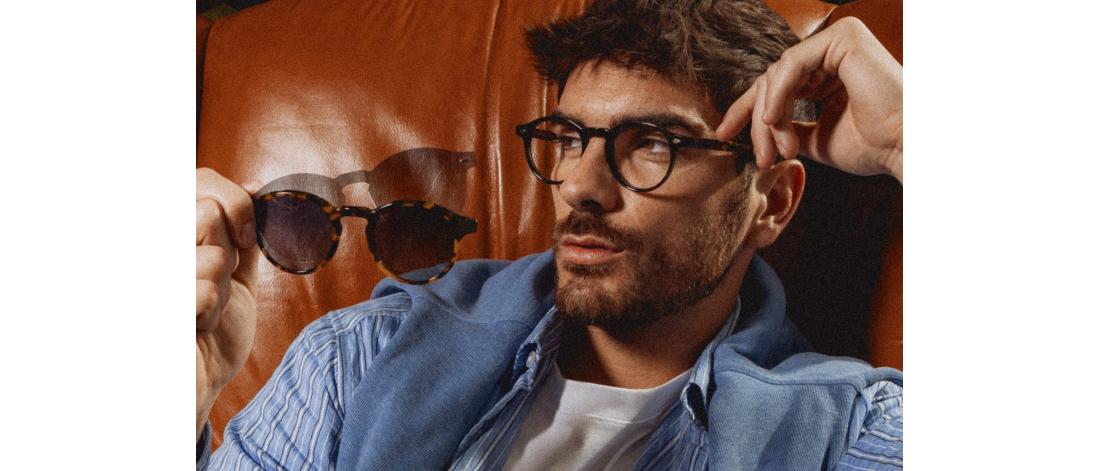 Lunette de vue Polar Clip  Homme - Acétate + Clip magnétique solaire polarisé - OCP625_C3 - OSMOSE - Octika
