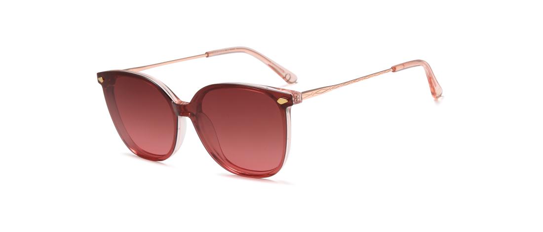 Lunette de vue Polar Clip  Femme - Acétate + Clip magnétique solaire polarisé - OCP562_C1 - OSMOSE - Octika