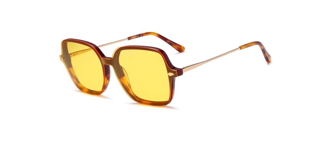 Lunette de vue Polar Clip  Femme - Acétate + Clip magnétique solaire polarisé - OCP563_C3 - OSMOSE - Octika