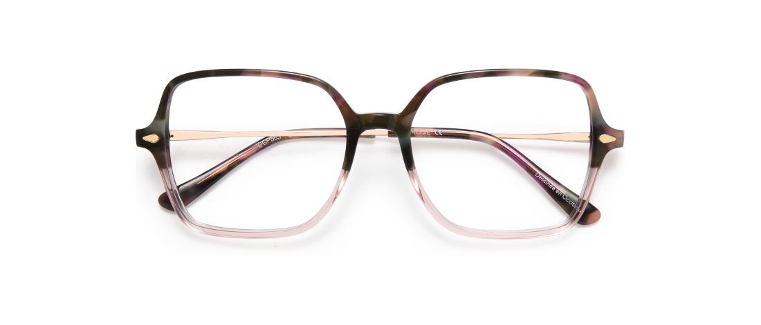 Lunette de vue Polar Clip  Femme - Acétate + Clip magnétique solaire polarisé - OCP563_C1 - OSMOSE - Octika