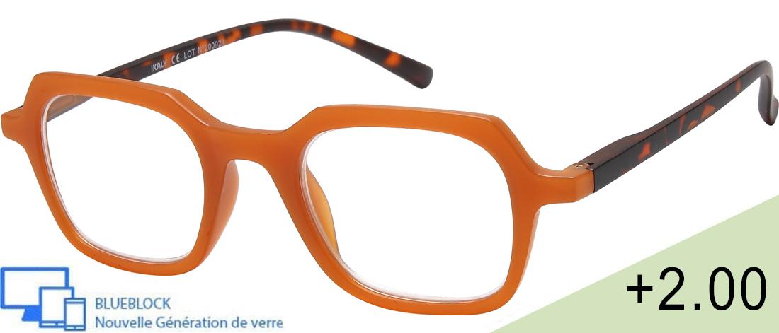  Unisex's Reading Glasses - AM_C2_200 - injected plastic (CP/TR90) - Anti-blue light -  blueblock pre-mounted reading Optics - I