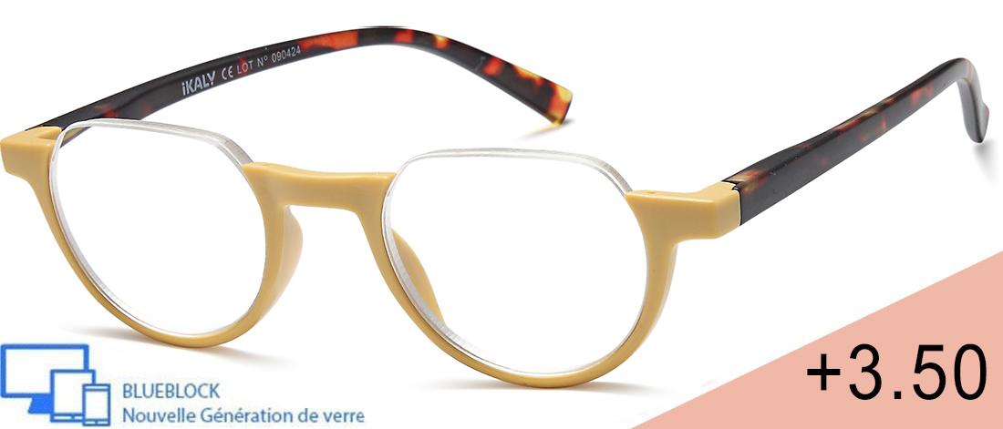  Unisex's Reading Glasses - CO_C3_350 - injected plastic (CP/TR90) - Anti-blue light -  blueblock pre-mounted reading Optics - I