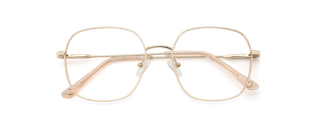  Women's Polar Clip Eyeglasses - Metal + Polarized Solar Magnetic Clip - OCP554_C1 - Osmose Eyewear - Octika