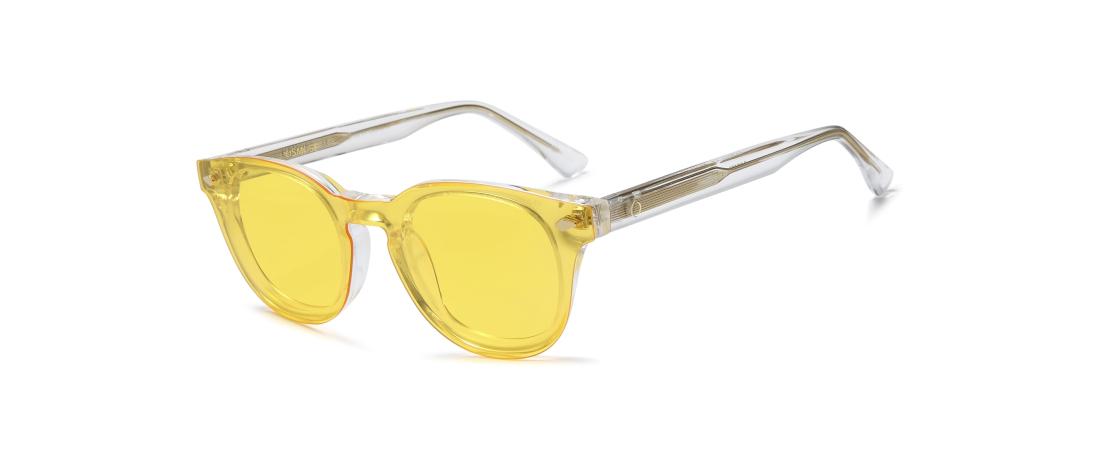 Polar Clip eyewear  Unisex - Acetate + Polarized solar magnetic clip - OCP575_C4 - OSMOSE - Octika