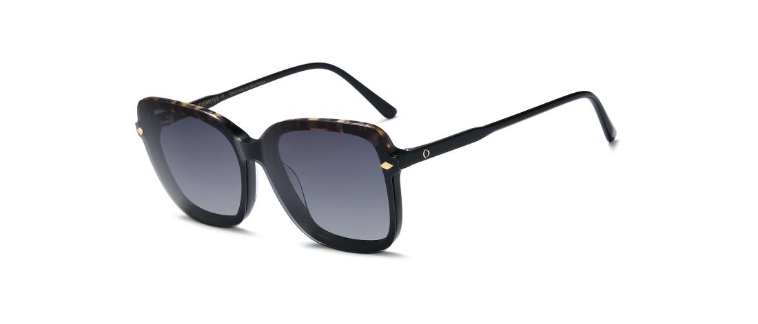 Polar Clip eyewear  Women - Acetate + Polarized solar magnetic clip - OCP651_C4 - OSMOSE - Octika