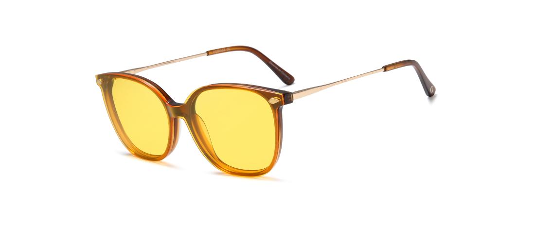Polar Clip eyewear  Women - Acetate + Polarized solar magnetic clip - OCP562_C2 - OSMOSE - Octika