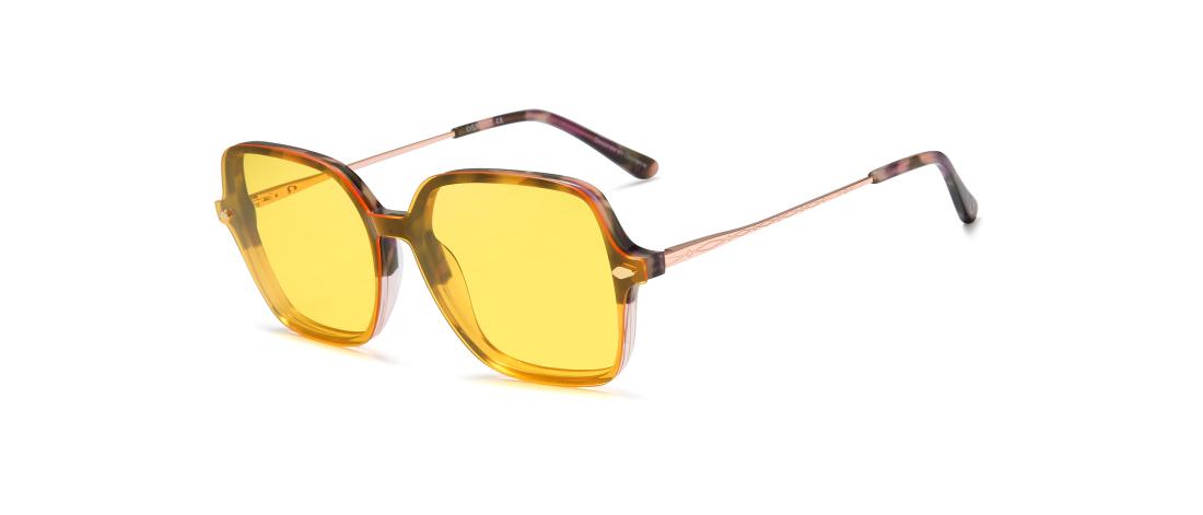 Polar Clip eyewear  Women - Acetate + Polarized solar magnetic clip - OCP563_C1 - OSMOSE - Octika