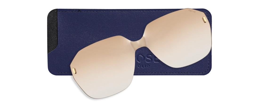 Polarized Magnetic Sun Clip For Man -OCP610_CLIP_BRD1 - CLIP- ultem - Osmose Eyewear