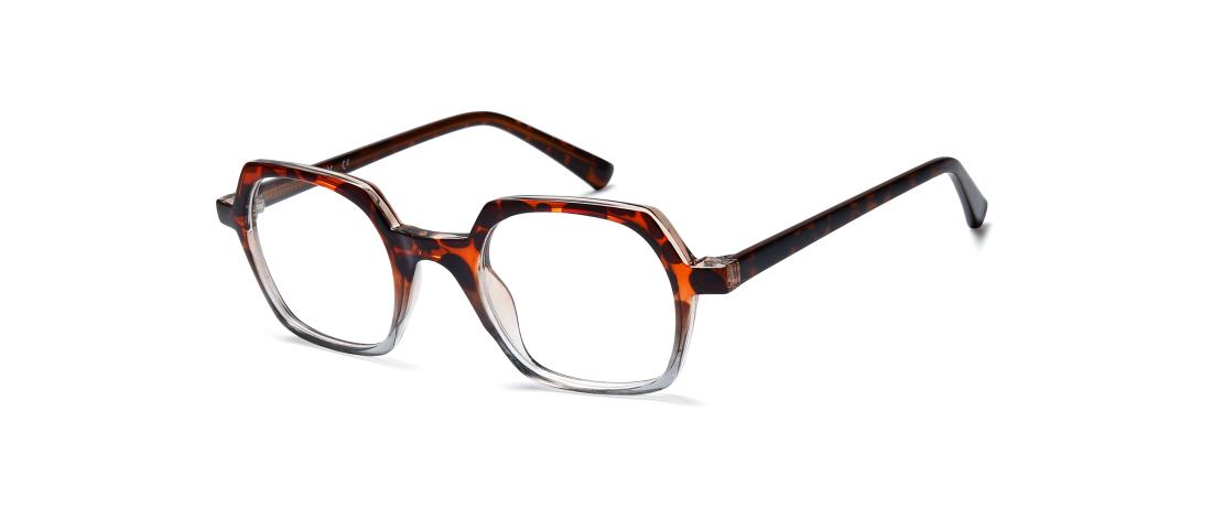 Montura Optica  Unisex - Carey / Azul - OP391_C3 - Ikaly - Octika