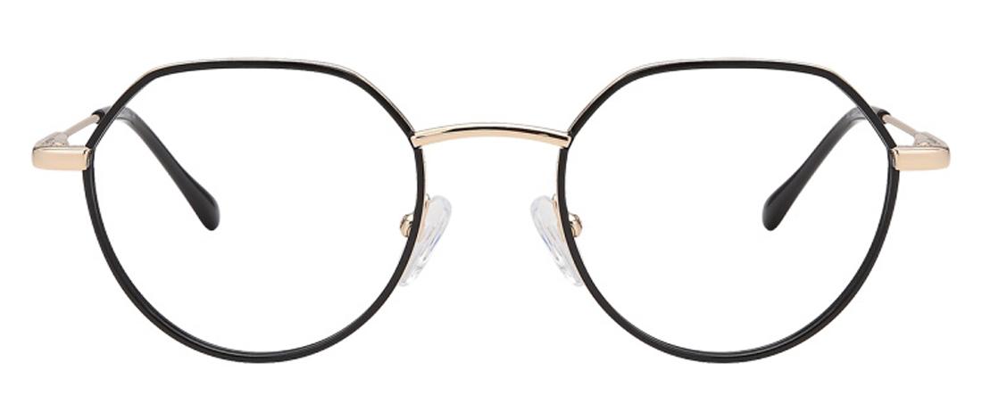 OS823_C2 - Occhiali da Vista  Donna - metallo - Oro / Nero