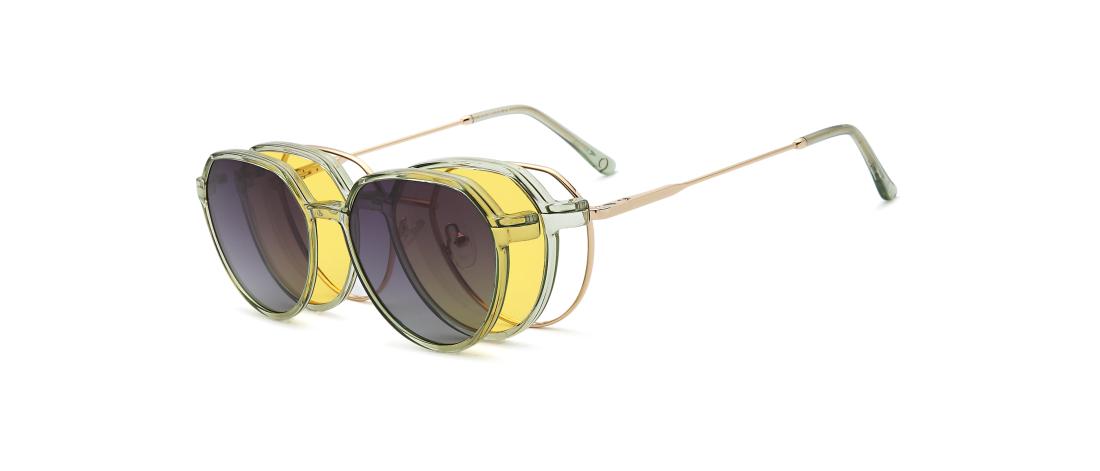 Montatura Occhiali da Vista Polar Clip  Donna - OCP555_C1 metallo - Octika