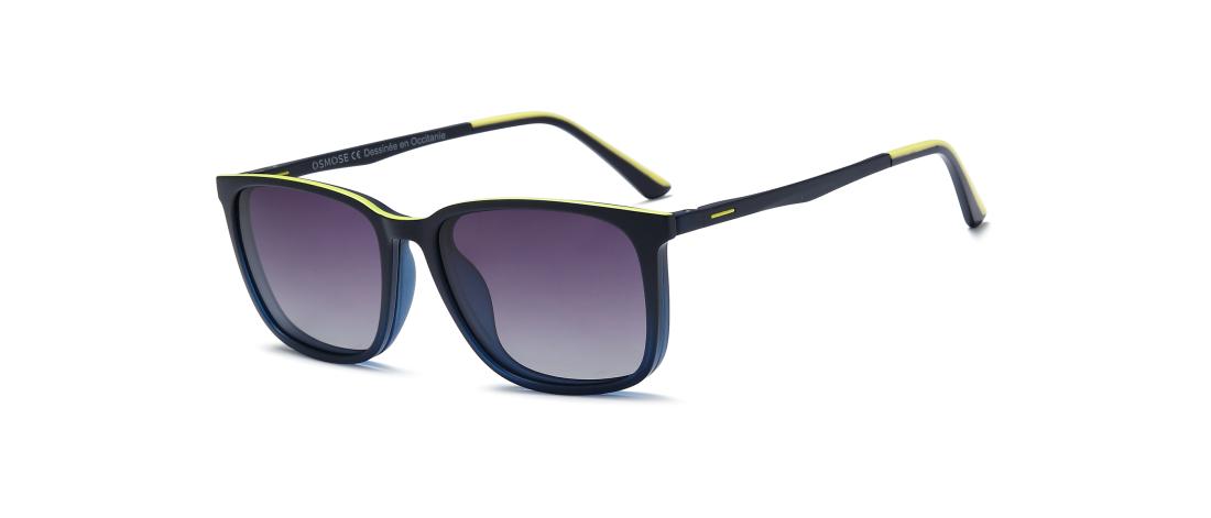 Montatura Occhiali da Vista Polar Doppio Clip  Uomo ultem OCP641_C4 - Octika