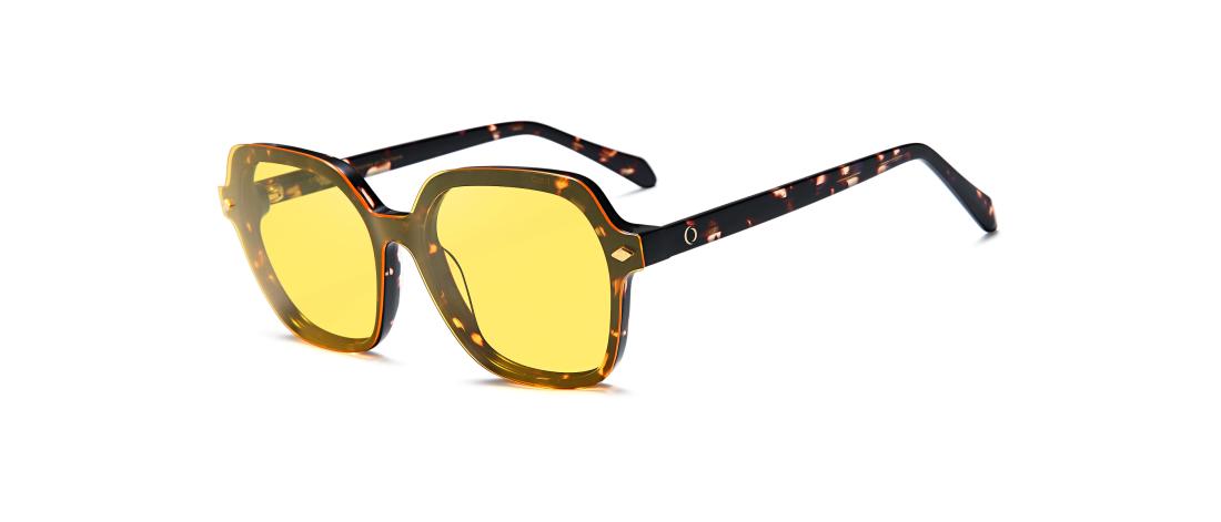 Occhiali da vista Polar Clip  Donna - Acetato + Clip magnetica da sole polarizzata - OCP630_C4 - OSMOSE - Octika